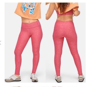 NWT OUTDOOR VOICES FLAMINGO PINK LEGGINGS